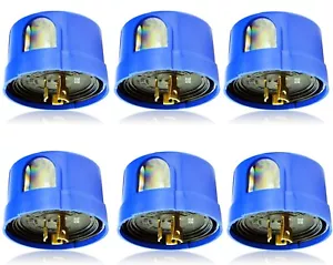 6 piezas interruptor de fotocélula de bloqueo de giro fotocélula de encendido automático, azul - Imagen 1 de 13