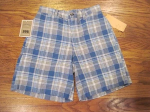 Pantaloncini 7x a quadri NORSTROM PINE PEAK BLUES ragazzo NUOVI CON ETICHETTE  - Foto 1 di 2