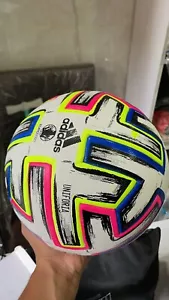UEFA EURO 2020 UNIFORIA FOOTBALL SOCCER Ball MATCH BALL SIZE 5 - Picture 1 of 8