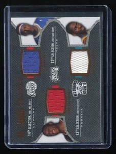 2007-08 SP Rookie Threads tripla maglia #TYW A.Thornton T.Young J.Wright RC - Foto 1 di 1