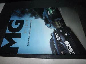 **a Brochure prospectus MG nouvelle ZT ZTT - Imagen 1 de 1