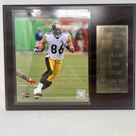 Hines Ward Pittsburgh Steelers Career Achievements Plaque 15x12 Cover