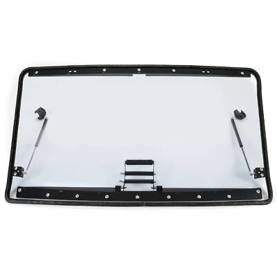 Scratch Resistant 3-IN-1 Flip Windshield For Can-Am Defender 2016-2024 HD 5/8/10 - Image 1 of 4