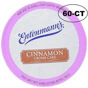 CINNAMON CRUMB CAKE K CUPS COFFEE 60-CT ENTENMANN'S BRAND FRESH - Picture 1 of 12