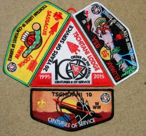 OA #10 TSCHITANI 2015 "100th Ann of OA" 4 pc Set - Centuries of Service - Bild 1 von 1