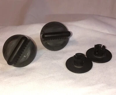 Genuine Used Mopar Roof Luggage Carrier Clamp Kit Cross Rail Bolt-Set of 2 - Image 1 of 4