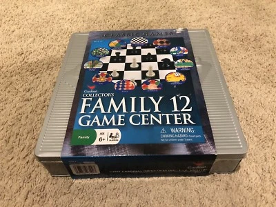 New Collectors Family 12 Game Center with Metal Carrying Case - Image 1 of 4