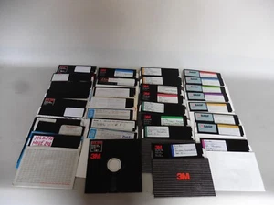 KONVOLUT 33 VERSCHIEDENE REGISTRIERTE DISKETTEN / COMPUTER / VINTAGE (Set 21) - Bild 1 von 5