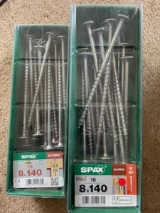 Spax Star Head Hi.Force T40 Screws - 8 x 140mm, 160mm, 200mm Pack of 16 - Picture 1 of 6