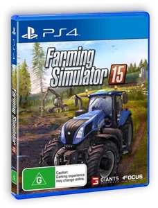 Farming Simulator 15 PS4 NEW *RARE *OZI PlayStation 4 console farm game PAL 2015 - Picture 1 of 12