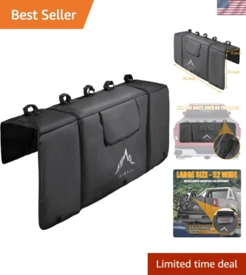 Almohadilla de bicicleta para puerta trasera de fácil instalación para camiones: protege tu equipo con gracia Foto 1 de 4