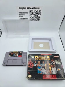 WWF Royal Rumble (Super Nintendo SNES) - Complete, CIB - No Manual - Tested - Bild 1 von 9