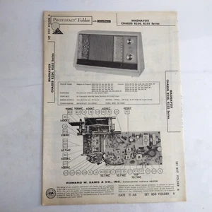 Photofact Ordner mit Stromspur Magnavox Chassis R254 R255 Serie Radio Howa - Bild 1 von 3