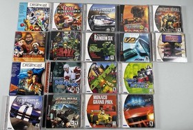 Sega Dreamcast Game Lot 15 Games- Heavy Metal Geomatrix, slave zero, and more