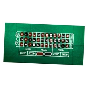 Yuanhe Casino Table Felt Layout (4 Styles Available) 36" x 72" Roulette - Picture 1 of 5