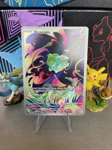 Pokemon Bisasam 133/132 Mega Entwicklung Illustration Rare Holo DE NM-Mint - Bild 1 von 10