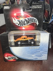 Vintage 2000 Hotwheels Black Box 1937 Chevy Coupe New in Box Limited - Bild 1 von 3