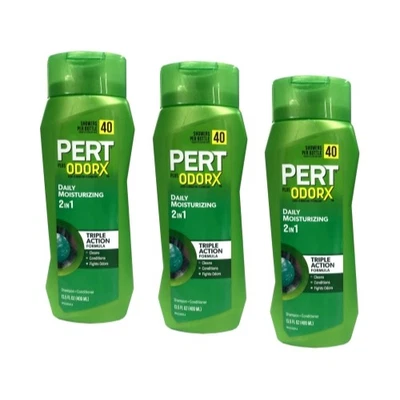 3 Pk Pert Plus Classic Clean 2 In 1 Shampoo And Conditioner 13.5 Fl Oz 400 Ml - Image 1 of 4