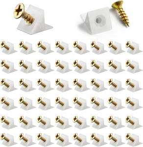 SYJINHUASY 50 Packs Mending Wedges Fixing Sagging Drawer Bottoms Furniture Chest - Picture 1 of 12