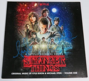 Kyle Dixon & Michael Stein STRANGER THINGS Signed Autograph Album Vinyl LP JSA - Picture 1 of 7