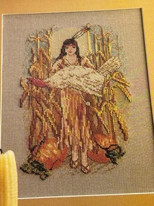 Thanksgiving Gifts Counted Cross Stitch Pattern Pages from Book - Picture 1 of 3