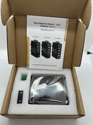 LNK-IMC005GP Mini Industrial 5 Ports Gigabit Ethernet Switch - Image 1 of 4