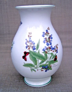 ROYAL WORCESTER PORCELAIN VASE HERBS WILD THYME & SAGE 1990 ENGLAND - Picture 1 of 6