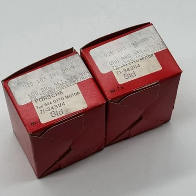 Juego de rodamientos de varilla de conexión GLYCO 71-3431/4 STD para Porsche 928 NOS Foto 1 de 4