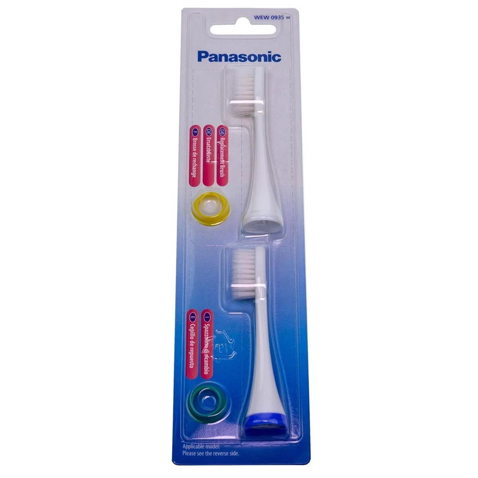 Panasonic WEW0935 Brush Head (Set of 2) for EW-DL83 Sonic Toothbrush - Image 1 of 1