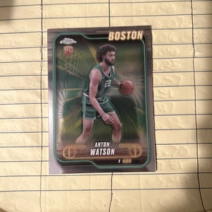 2024-25 Topps Chrome - Anton Watson #107 (RC) - Picture 1 of 2