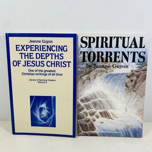 2 Lot Jeanne Guyon-Spiritual Torrents & Experiencing the Depths of Jesus Christ - Picture 1 of 13
