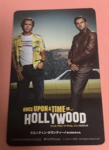 Once Upon a Time in Hollywo (2019) / Movie Ticket Stub Japan / Quentin Tarantino - Bild 1 von 2