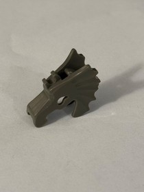LEGO Parts 6125 (1pc) Horse Battle Helmet Old Dark Gray