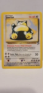 Snorlax 30/130 Non Holo Rare Pokemon Card  - Picture 1 of 4