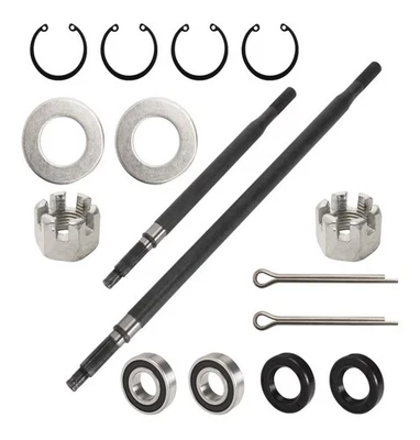 Carro de golf negro RXV para modelos eléctricos EZGO RXV 2008 eje estriado trasero Foto 1 de 4