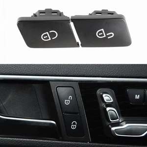 For 2008-2018 BENZ W204 W212 W207 Door Lock Switch Button Front Left Side Black - Imagen 1 de 6