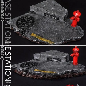 Nuovo TOYS-BOX Street Base Station 1:6 scena modellino figure accessorio resina display - Foto 1 di 4