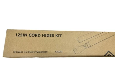125in Cord Hider Kit – Cable Concealer Raceway Organizer – Model CMC03 – New - Image 1 of 2