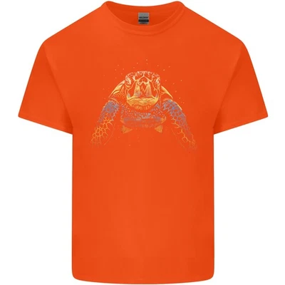 A Colourful Turtle Animals Ecology Ocean Kids T-Shirt Childrens - Image 1 of 4