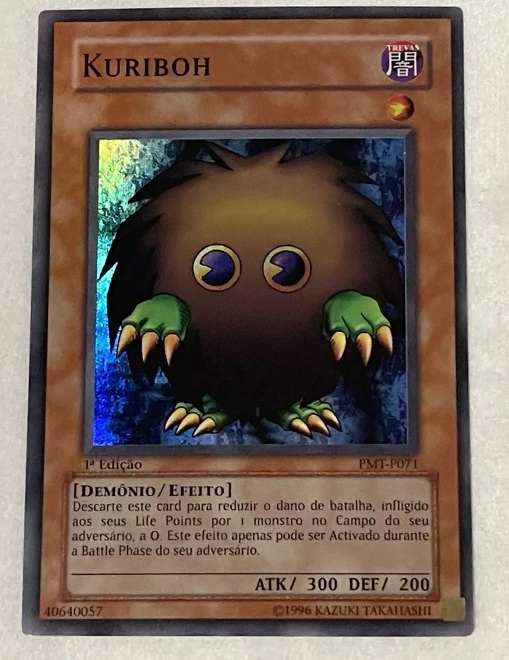 Yugioh Kuriboh MRD-071 PMT-P071 Super Rare 1st Edition PORTUGUESE Metal Raiders - Image 1 of 4