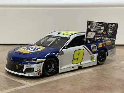 2020 Chase Elliott 1x NASCAR Champion Champ Flag Display 1:24 NO CAR INCLUDED - Image 1 of 4