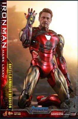 NUEVO Hot Toys MMS543-D33 1/6 IRON MAN MARK LXXXV (EDICIÓN ESPECIAL DAÑADA POR BATALLA) Foto 1 de 4