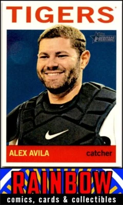 2013 Topps Heritage #19 Alex Avila - Image 1 of 2