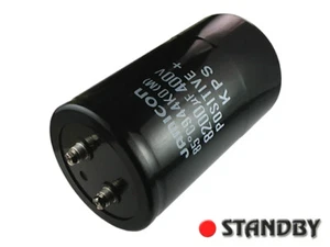 1pc Capacitor electrolytic 8200uF 400V Screw Terminal JAMICON serie KP, 90X157mm - Imagen 1 de 1