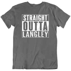 Straight Outta Langley Cia T Shirt Tee Gift New - Picture 1 of 7