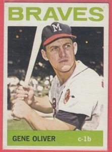 1964 Topps # 316 Gene Oliver - (EX) - Milwaukee Braves - Box 734-717 - Picture 1 of 1