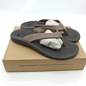 OluKai Women's Ohana 20110-WM4E Brown Flip Flop Beach Sandals New SZ 6/7/8/9 - Picture 1 of 9