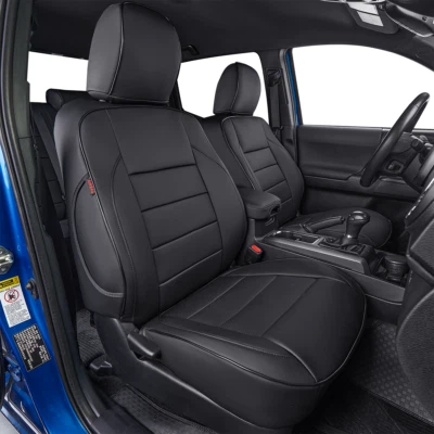 EKR Custom Fit Toyota Tacoma Seat Covers 2012-2025 Front/ Rear/ Full Set Leather - Image 1 of 4