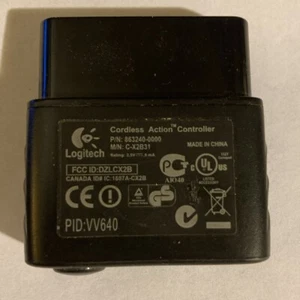 Dongle receptor Logitech C-X2B31 para controlador de acción inalámbrica PS2 863240-0000 - Imagen 1 de 4