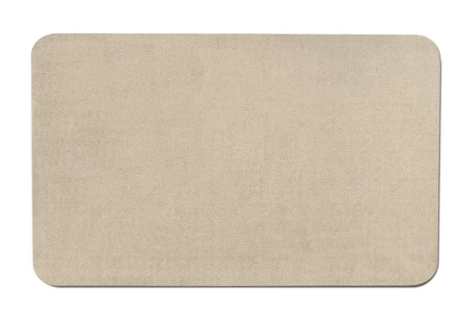 Skid-resistant Carpet Area Rug Floor Mat - Ivory Cream - 3' '